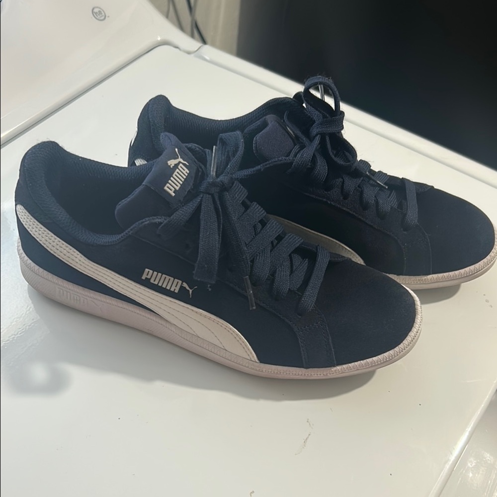 Puma Black Sneakers Classic Design Suede
